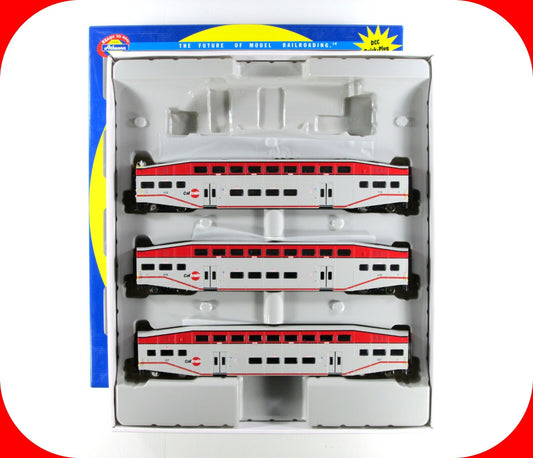 HO Scale ***CALTRAIN*** Bombardier Passenger Set #113, 219, 227 -- Athearn 25990