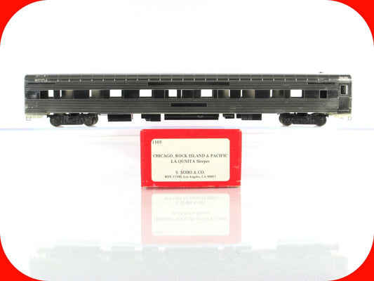 HO Scale BRASS **CHICAGO, ROCK ISLAND & PACIFIC** LA QUINTA Sleeper -- Soho 1105