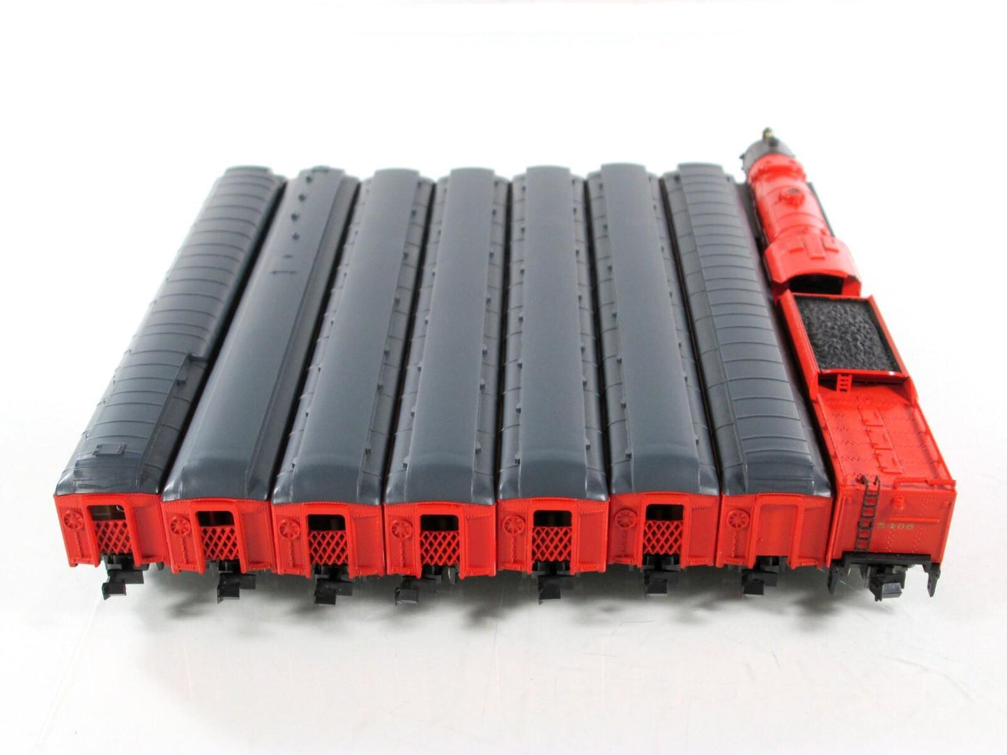 N Scale ***NYC CARDINALS TRAIN*** Locomotive & Passenger Set - Con-Cor 8503 Ltd.