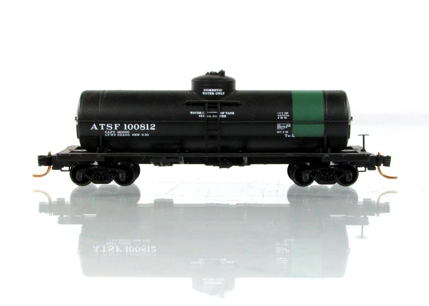 N Scale **SANTA FE** TK-L Tanker #100812 - Micro Trains / George Hollwedel *RARE