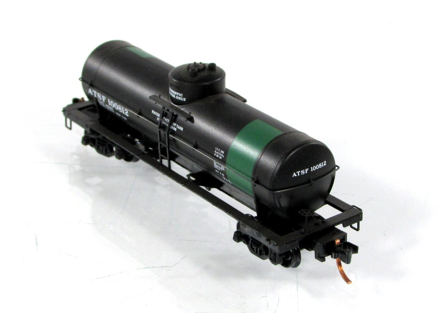 N Scale **SANTA FE** TK-L Tanker #100812 - Micro Trains / George Hollwedel *RARE