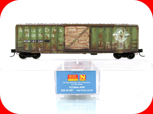 N Scale *ASHLEY DREW & N.* Graffiti Box Car, FCCM 161245 - Micro Trains 02544591