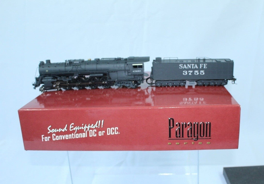 HO Scale ***SANTA FE*** 4-8-4 Locomotive #3755 - Broadway 046, DCC Quantum Sound