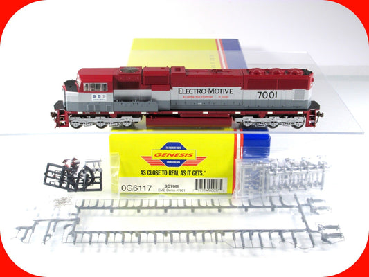 HO Scale **ELECTRO-MOTIVE** SD70M Demonstrator #7001 - Athearn 0G6117, DCC Ready