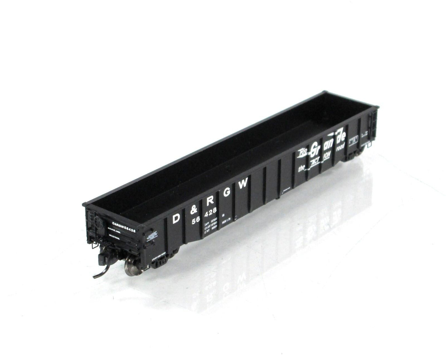 N Scale ***DENVER RIO GRANDE WESTERN*** 52' Gondola 6-Pack - TrainWorx FVM 25201