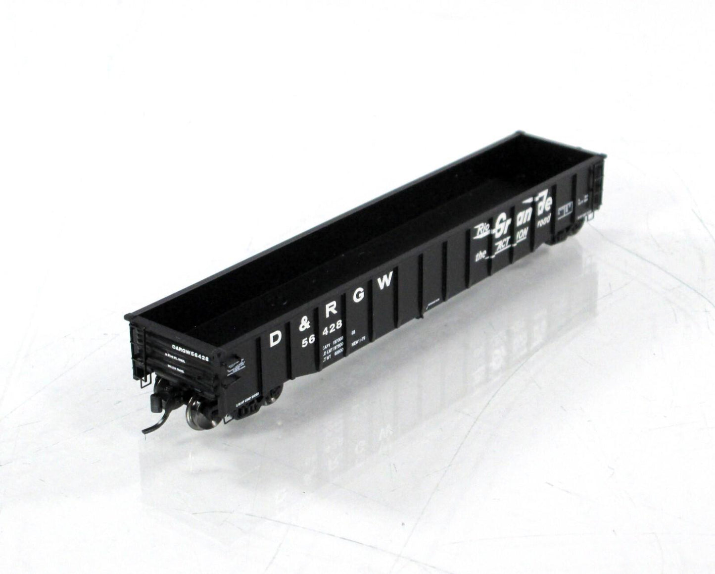 N Scale ***DENVER RIO GRANDE WESTERN*** 52' Gondola 6-Pack - TrainWorx FVM 25201