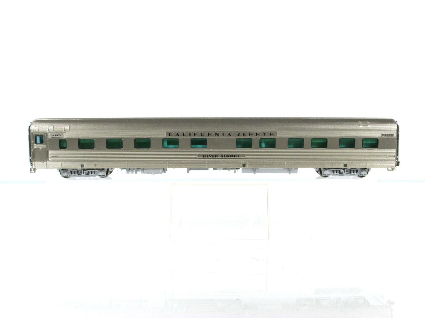 HO Scale ***DRGW CA ZEPHYR** SILVER SUMMIT Sleeper 1131 - Broadway 1511, Lighted