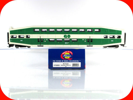 HO Scale **GO TRANSIT** Bombardier Passenger Control Car #204 - Athearn ATH25525