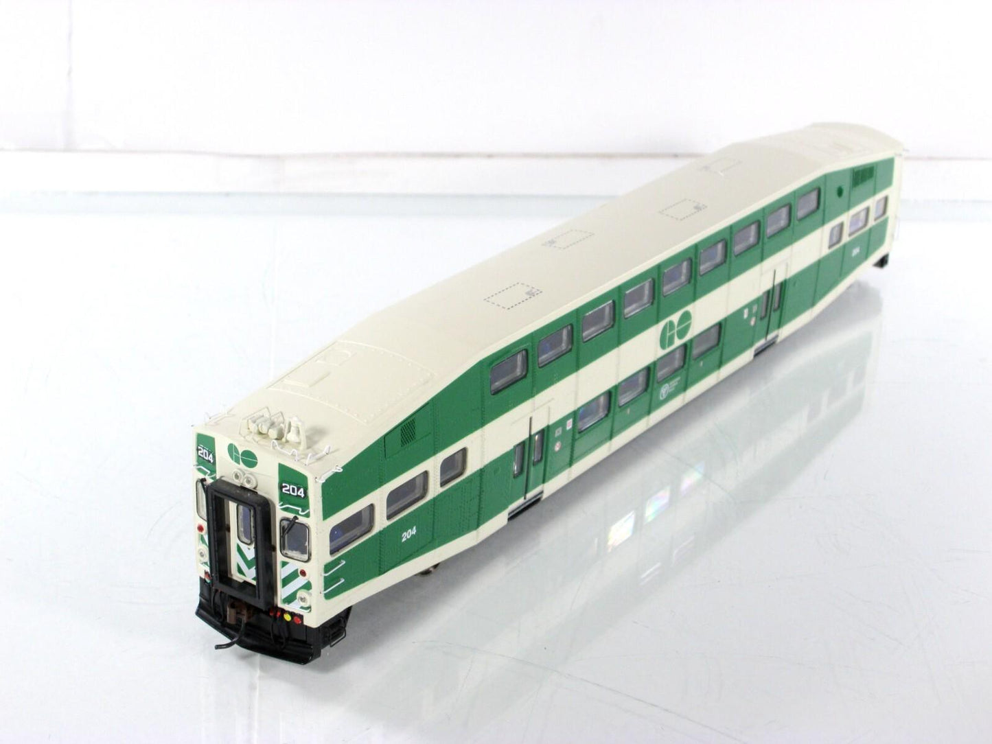 HO Scale **GO TRANSIT** Bombardier Passenger Control Car #204 - Athearn ATH25525