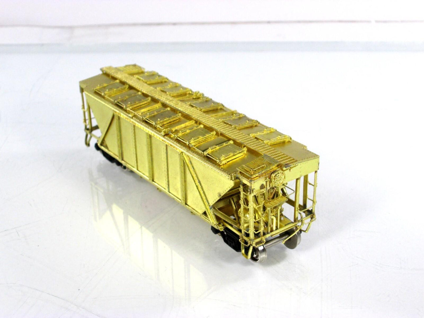 HO Scale BRASS ***PENNSYLVANIA*** H30 A Covered 3-Bay Hopper --- NPP / Jin Heung