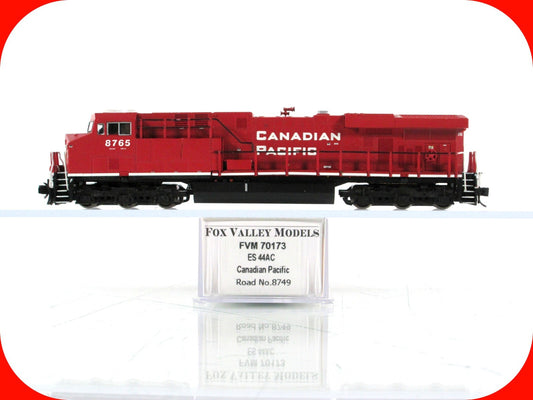 N Scale **CANADIAN PACIFIC** ES44AC Locomotive #8765 - Fox Valley 70156, DCC Rdy
