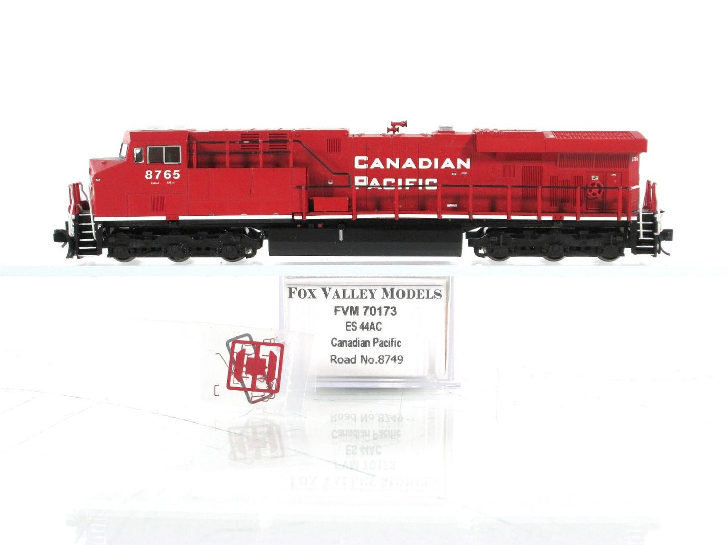 N Scale **CANADIAN PACIFIC** ES44AC Locomotive #8765 - Fox Valley 70156, DCC Rdy