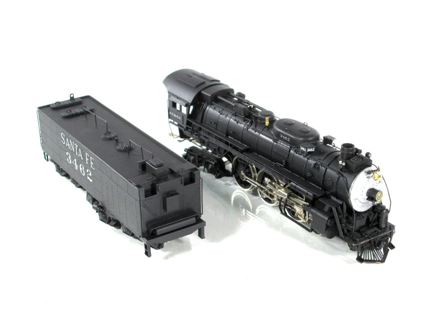 HO Scale BRASS ***SANTA FE*** 4-6-4 Hudson Locomotive #3462 -- Tenshodo 139, PFM