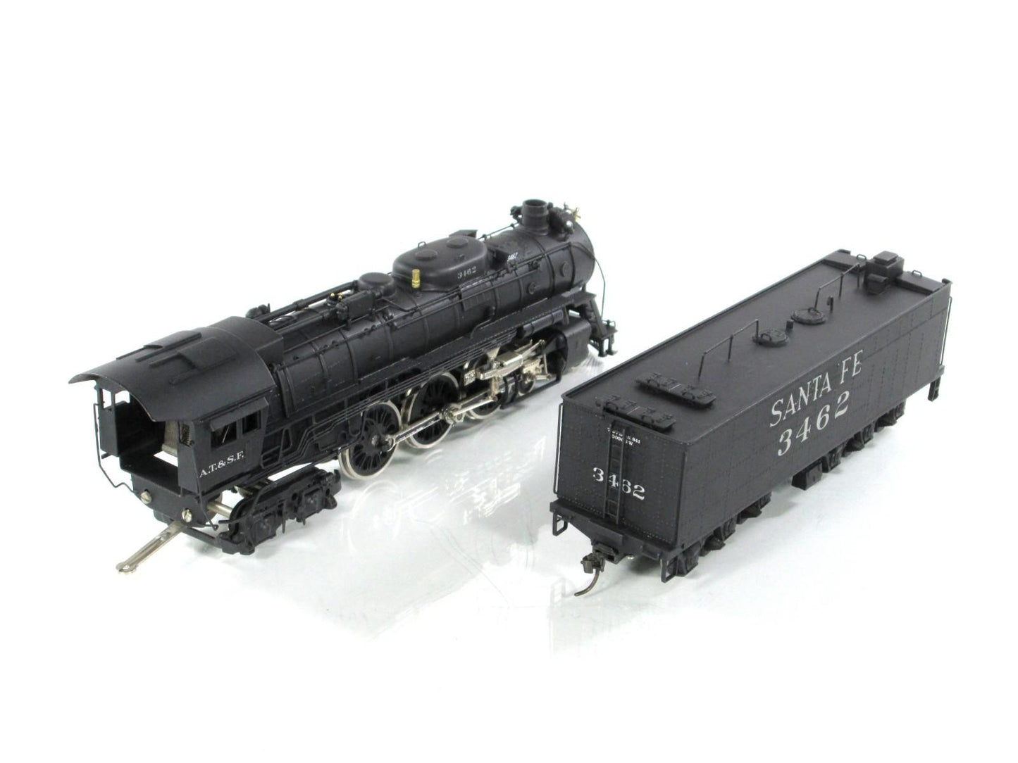 HO Scale BRASS ***SANTA FE*** 4-6-4 Hudson Locomotive #3462 -- Tenshodo 139, PFM