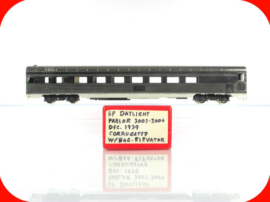 HO Scale BRASS ***SOUTHERN PACIFIC*** Parlor w/ Stateroom Car #3003-3004 -- Soho