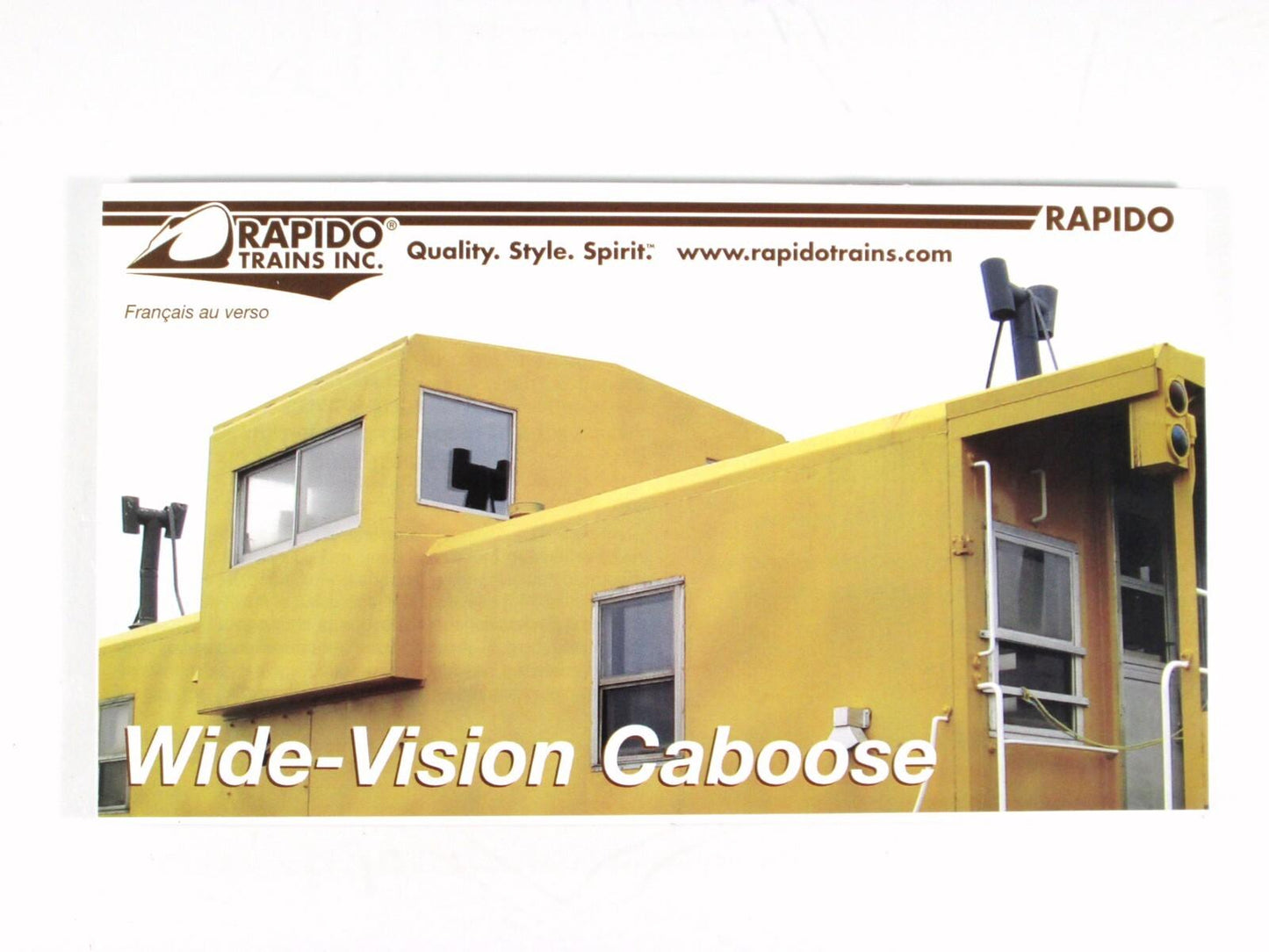 HO Scale **NORTHERN PACIFIC** Wide-Vision Caboose #10412 - Rapido 110050 *Lights