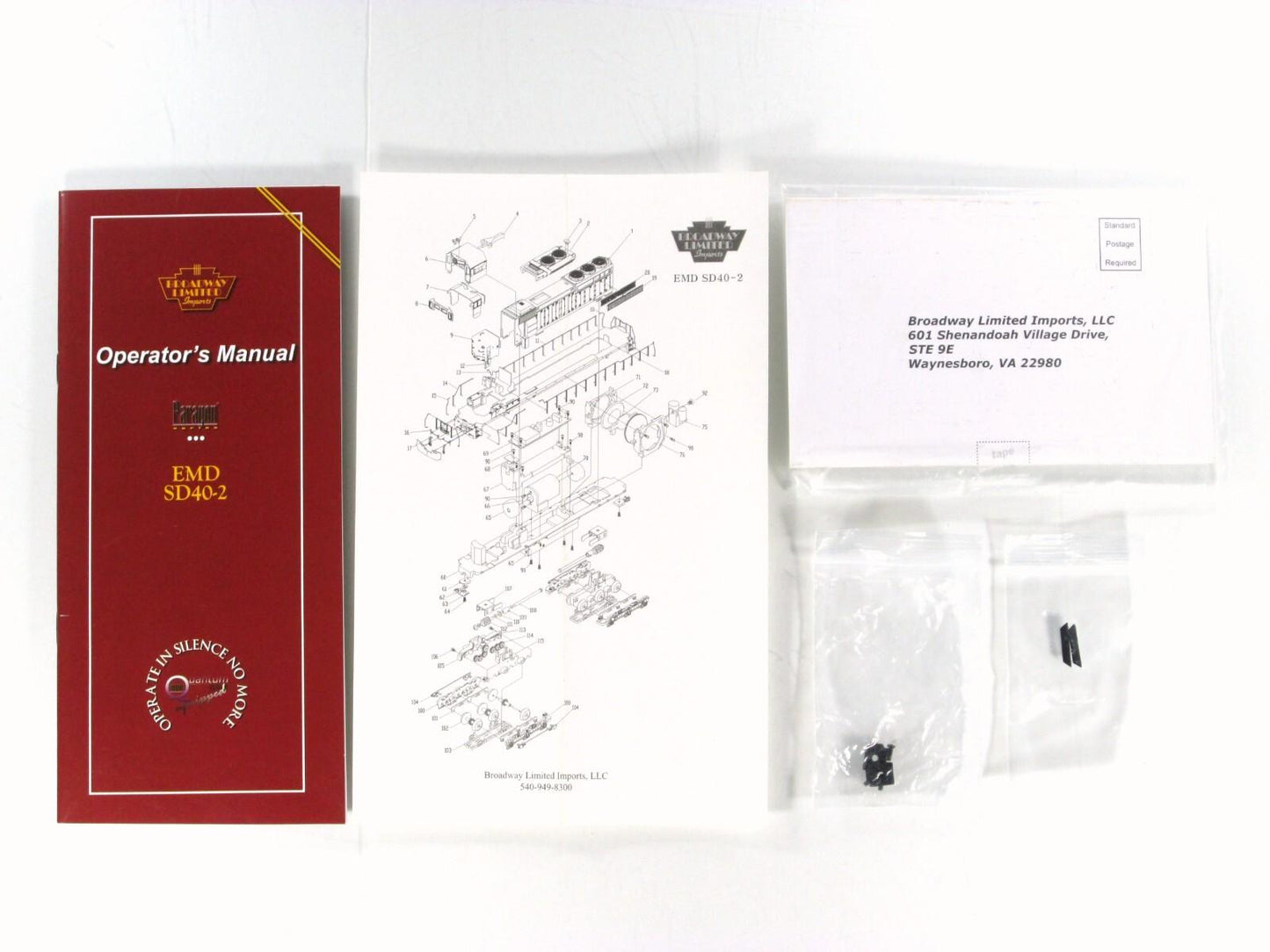 HO Scale ***NORFOLK & WESTERN*** SD40-2, N&W 6091 -- Broadway 711,  w/ DCC Sound