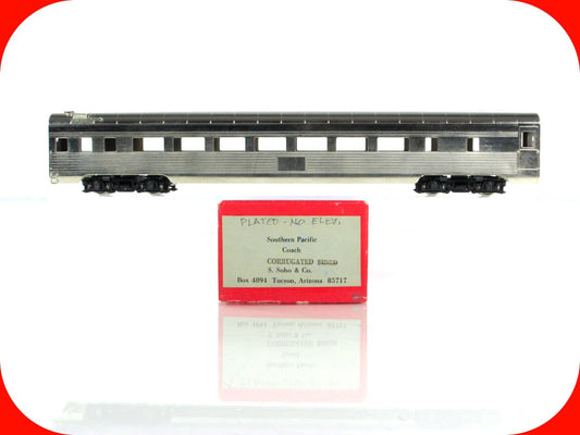 HO Scale BRASS ***SOUTHERN PACIFIC*** Corrugated Passenger Coach Car ------ Soho