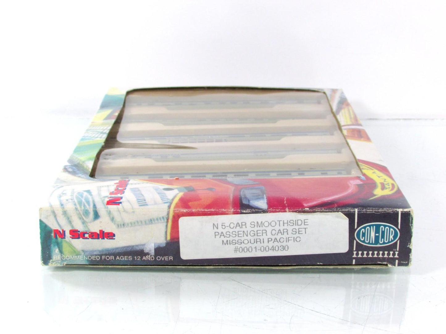 N Scale ***MISSOURI PACIFIC*** Lightweight Passenger 5-Car Set -- Con-Cor 004030