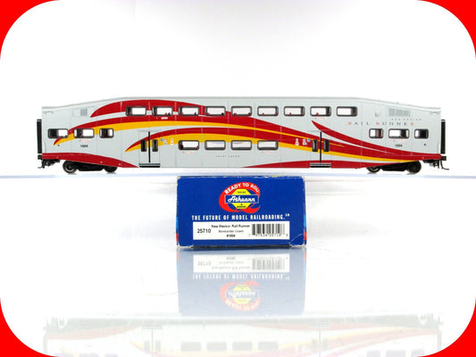 HO Scale ***NEW MEXICO RAIL RUNNER*** Bombardier Coach Car #1004 - Athearn 25710