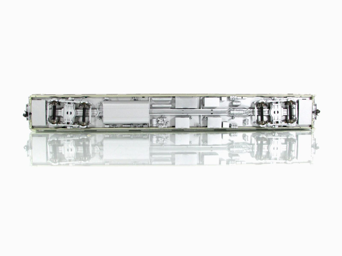 HO Scale ***WP CA ZEPHYR*** SILVER SWALLOW Sleeper #852 - Broadway 1526, Lighted