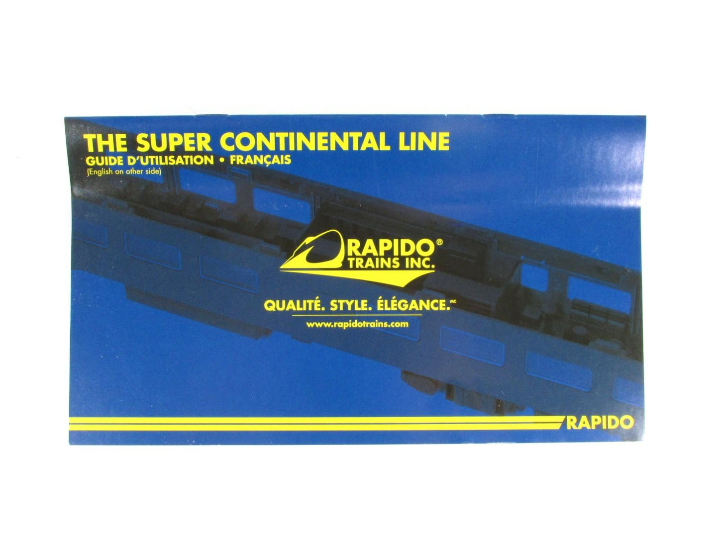 HO Scale ***VIA RAIL CANADA*** Cafe-Bar-Lounge #2501 ---- Rapido 103001, Lighted