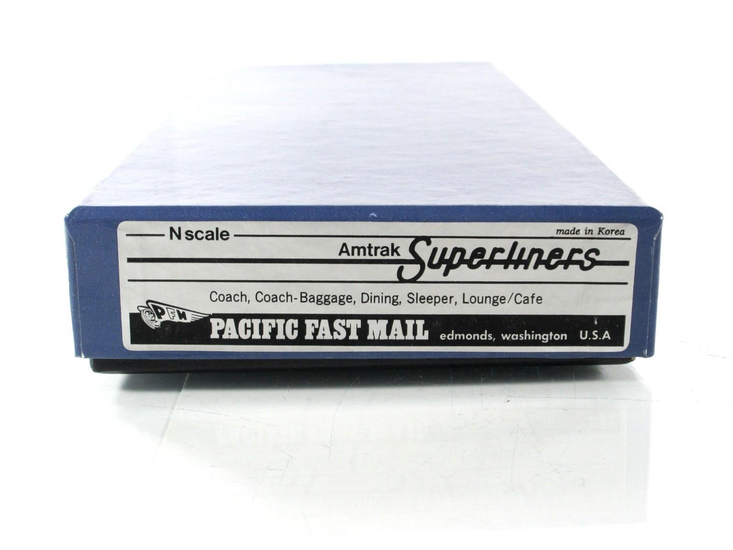 N Scale BRASS ***AMTRAK SUPERLINERS*** Bi-Level Passenger 5-Set - PFM, MTL Cplrs