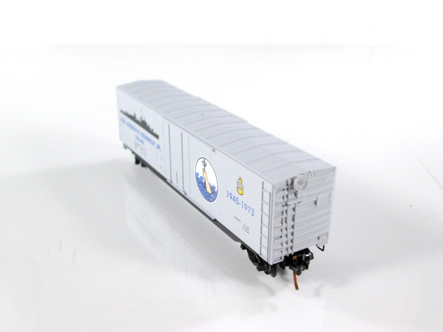 N Scale USS *Joseph Kennedy* US Navy Series 50' Box Car -- Micro Trains 03800404