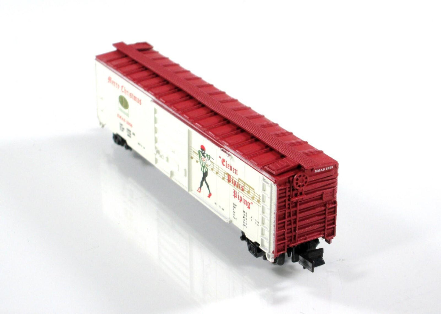 N Scale 12 Days Christmas **ELEVEN PIPERS PIPING** Box Car -Con-Cor 02008N *RARE