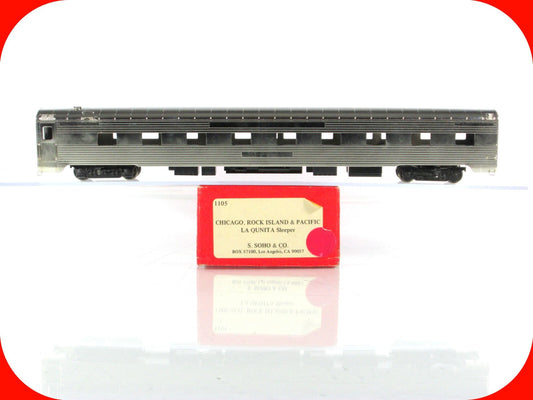 HO Scale BRASS **CHICAGO, ROCK ISLAND & PACIFIC** LA QUINTA Sleeper -  Soho 1105