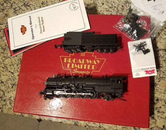 HO Scale ***SANTA FE*** 2-10-2 Locomotive #3840 - Broadway 84, DCC Quantum Sound