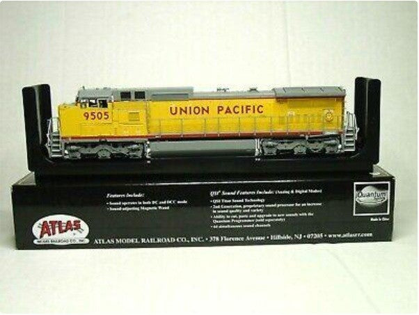 HO Scale **UNION PACIFIC** Dash 8-40CW #9505 - Atlas 10001262, DCC Quantum Sound