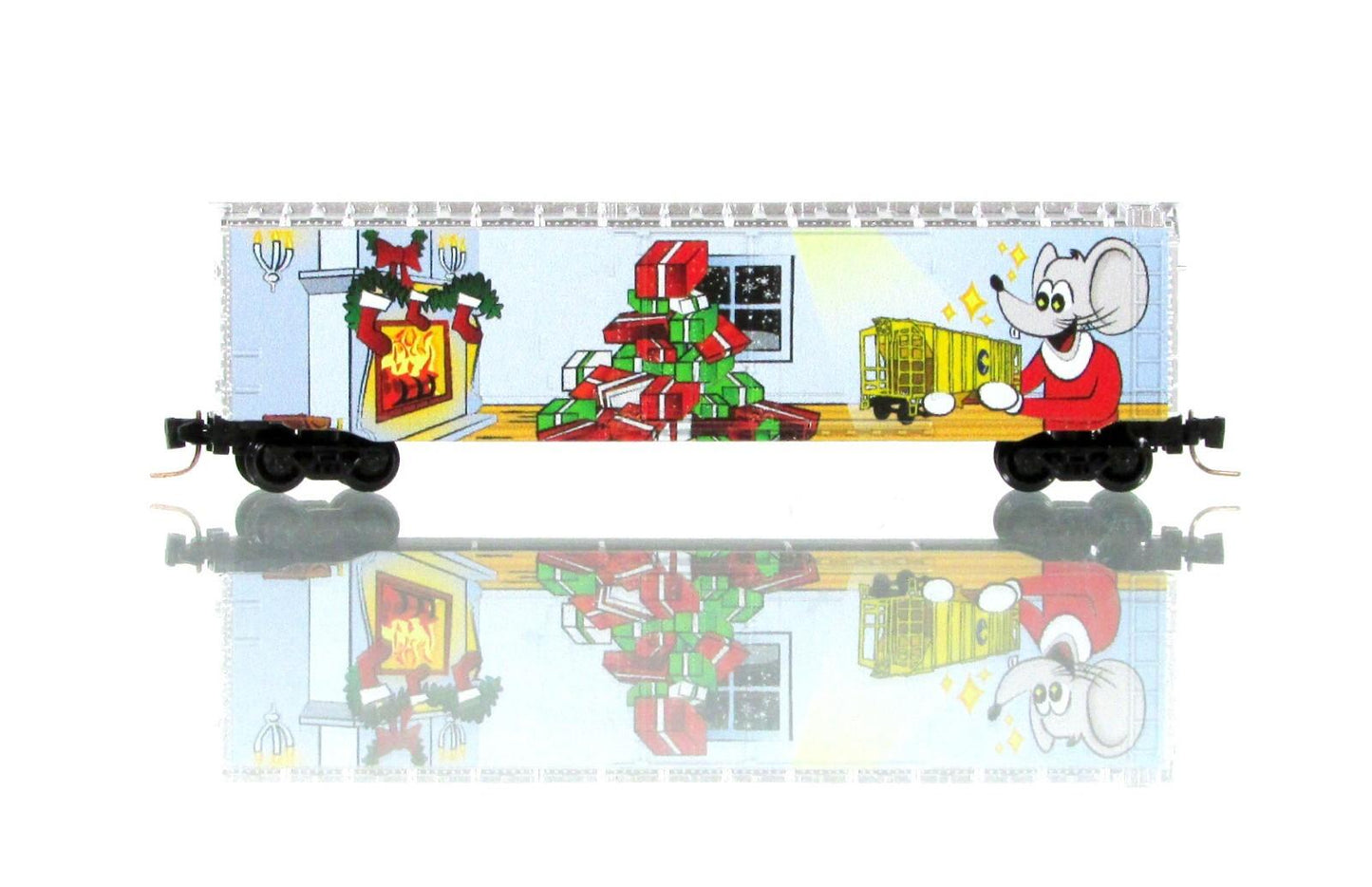 Z Scale ***MERRY CHRISTMAS*** Micro Mouse Box Car 2021 --- Micro Trains 50700710