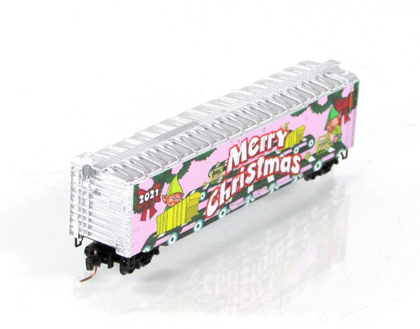 Z Scale ***MERRY CHRISTMAS*** Micro Mouse Box Car 2021 --- Micro Trains 50700710