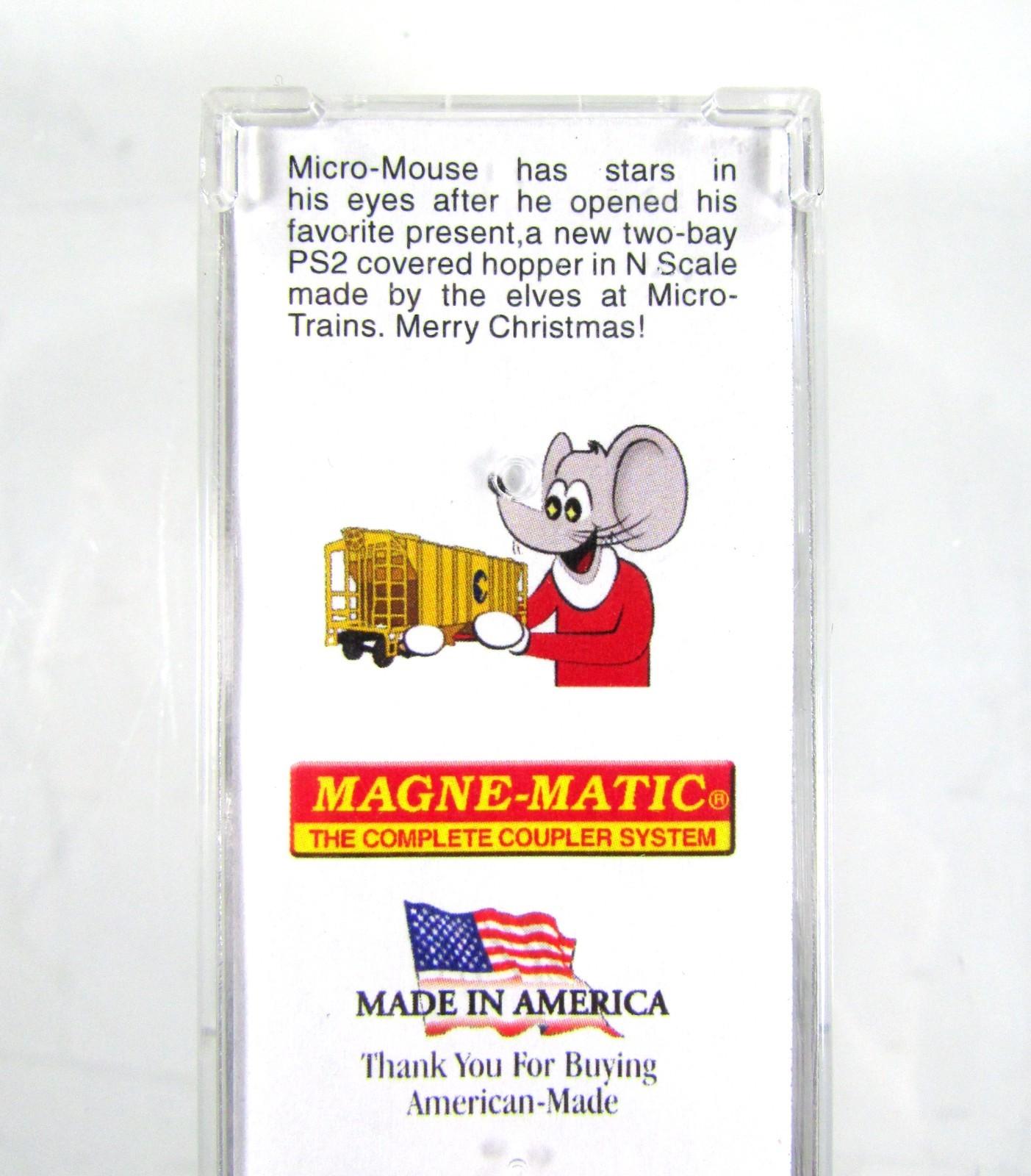 Z Scale ***MERRY CHRISTMAS*** Micro Mouse Box Car 2021 --- Micro Trains 50700710
