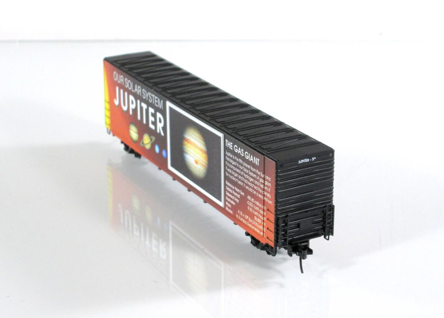 N Scale *JUPITER* Solar System Series 60' Box Car -Micro Trains 10200835 LIGHTED