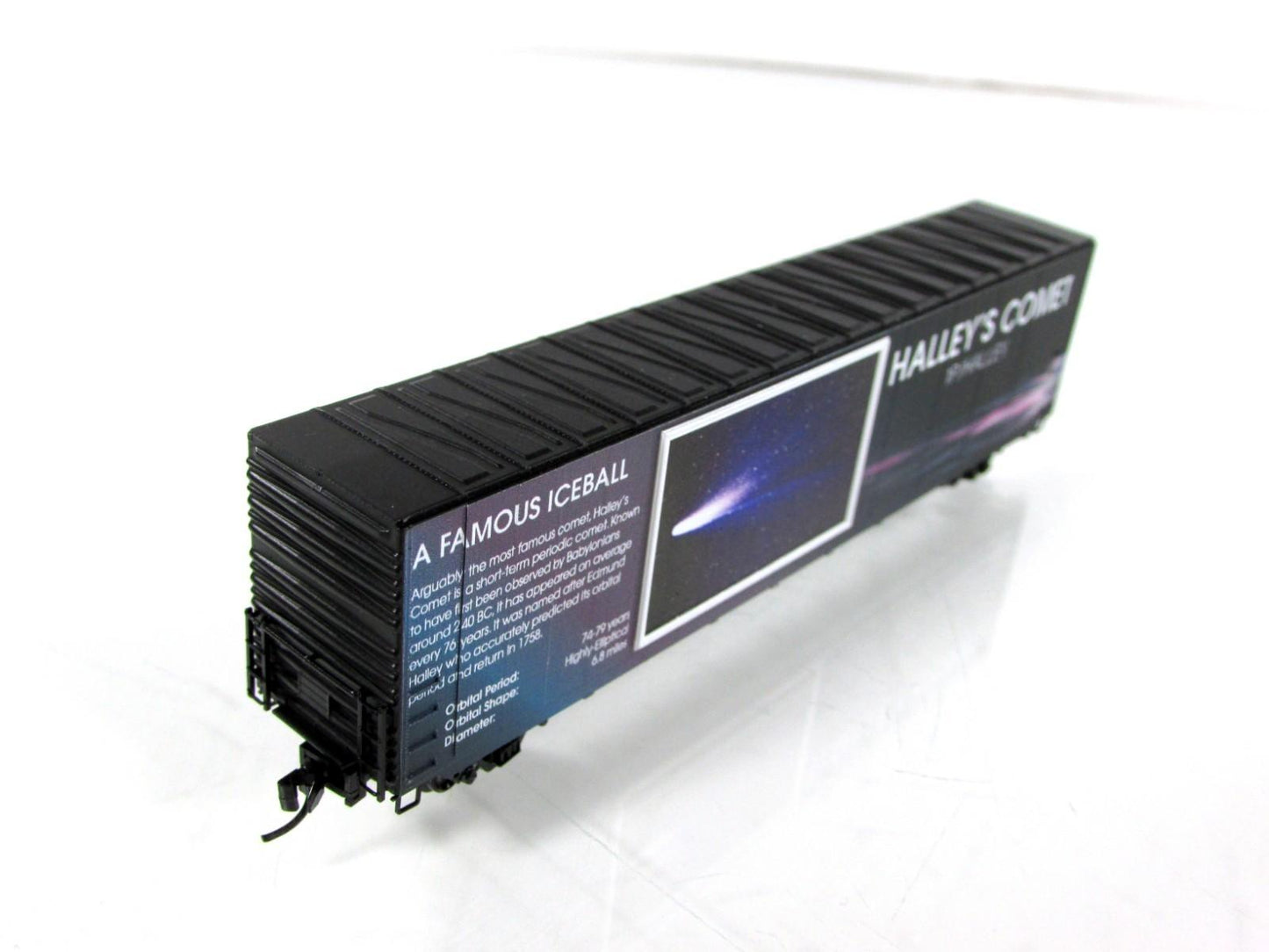 N Scale *HALLEY'S COMET* Solar System 60' Box Car -Micro Trains 10200842 LIGHTED