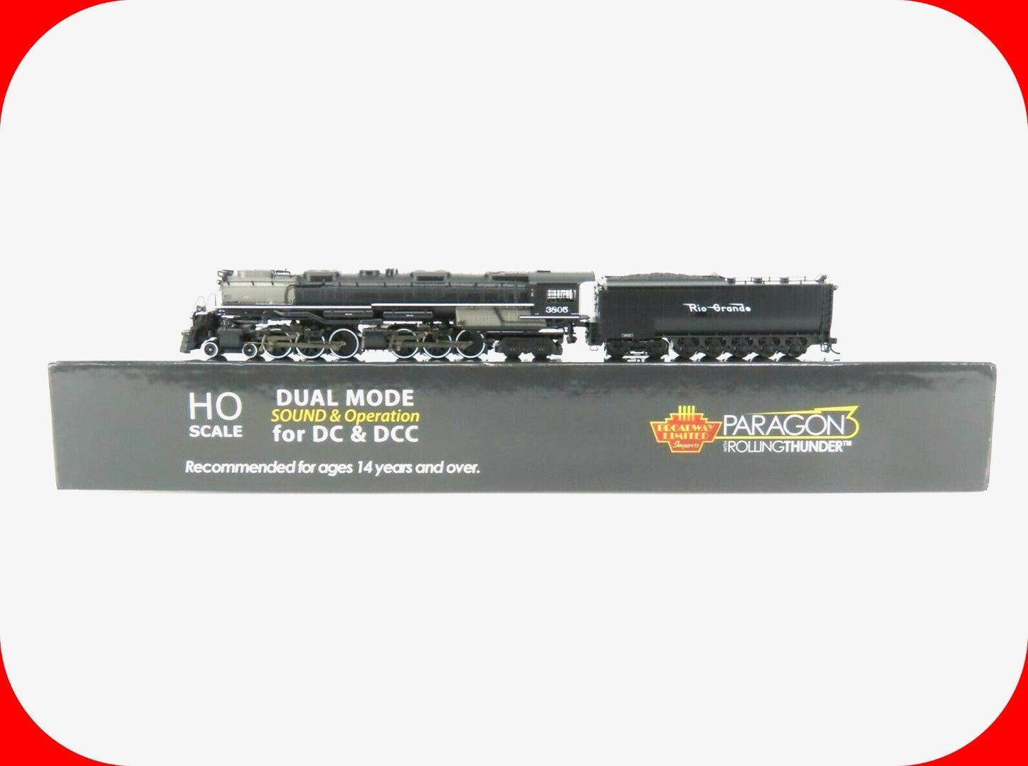 HO Scale **UNION PACIFIC** 4-6-6-4 Challenger #3805 - Broadway 4987 DCC Paragon3