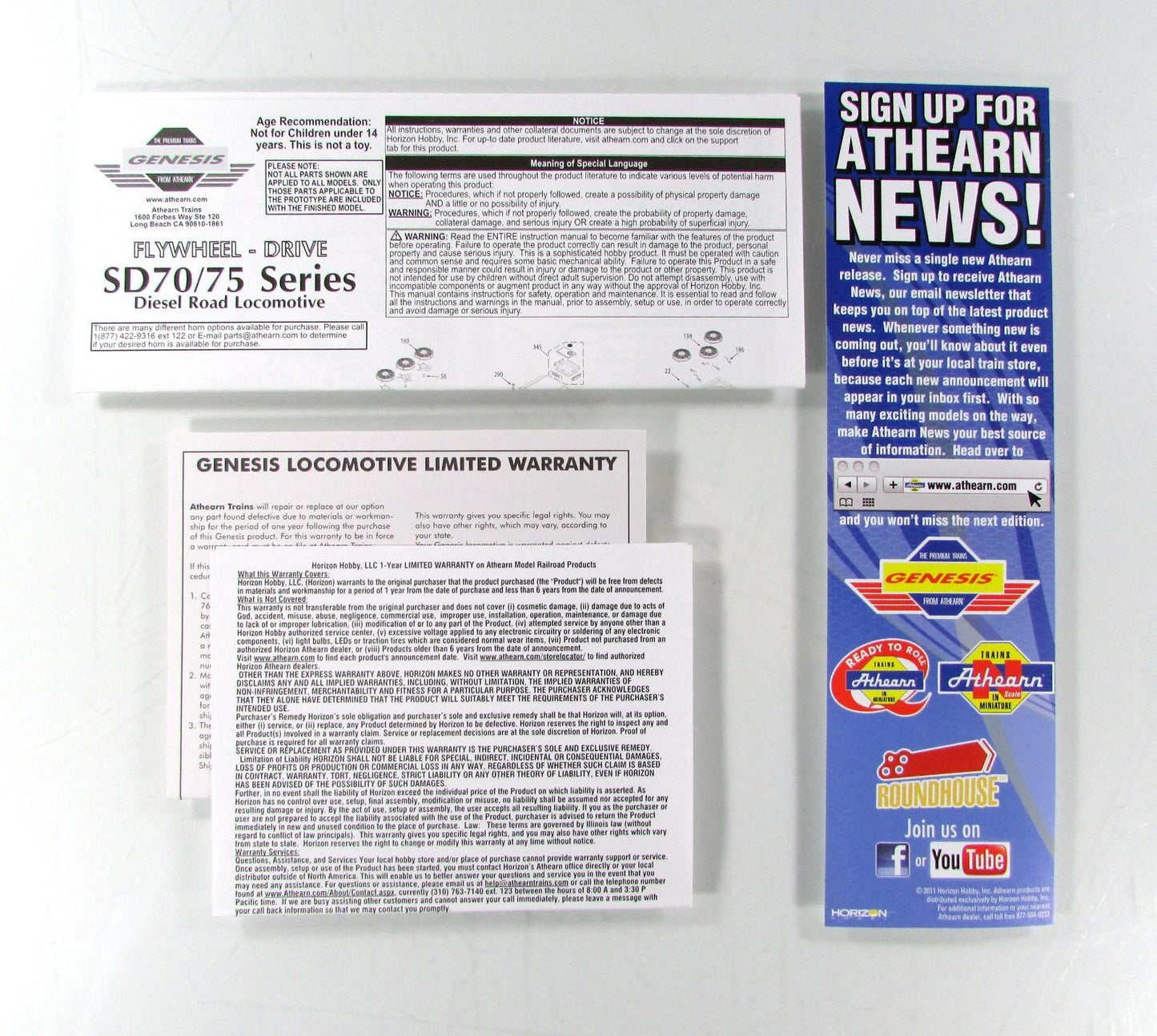 HO Scale ***UNION PACIFIC*** SD70M Locomotive #4737 -- Athearn G69189, DCC Ready