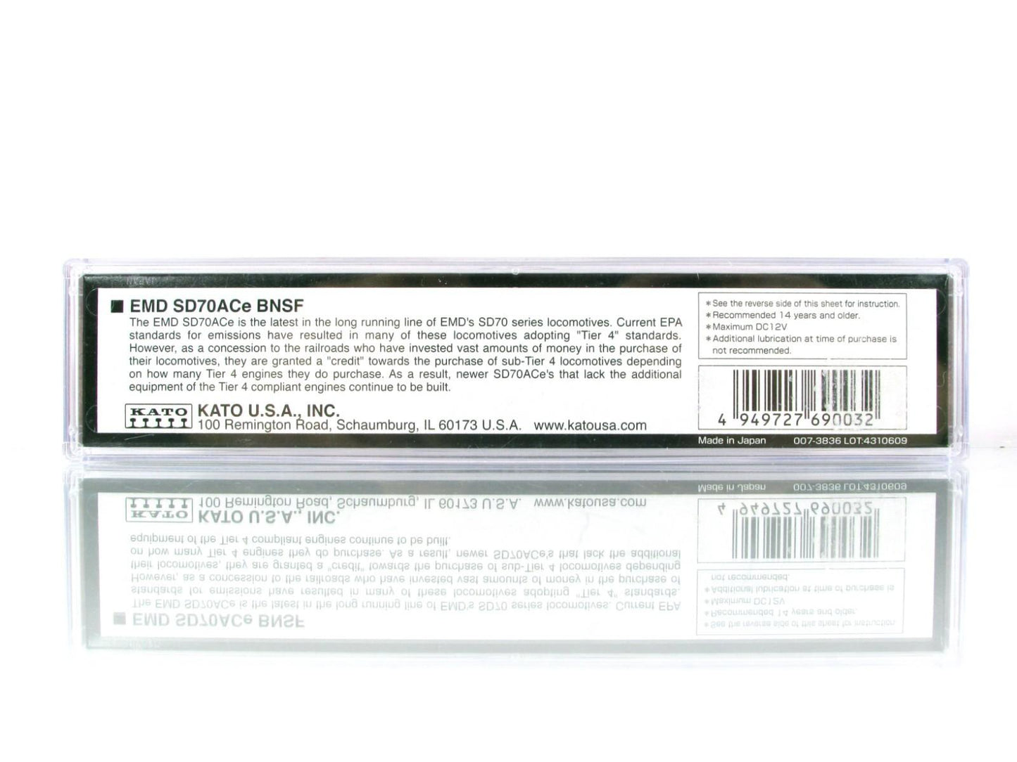 N Scale ***BNSF*** SD70ACe Locomotive #8780 ----- Kato 176-8526-LS, DCC LokSound