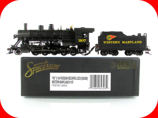 HO Scale **WM** 2-10-0 Russian Decapod #1107 - Bachmann Spectrum 84303 DCC Sound