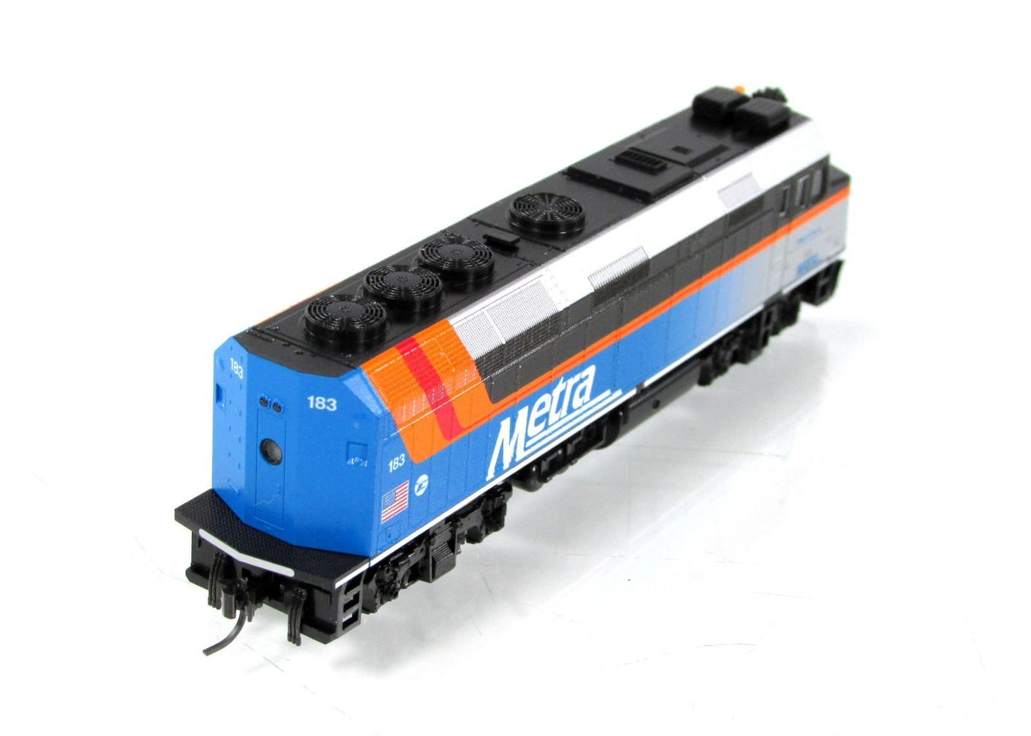 N Scale **CHICAGO METRA* F40PH *Village Of Itasca* #183 - Kato 176-9108 *DCC Rdy