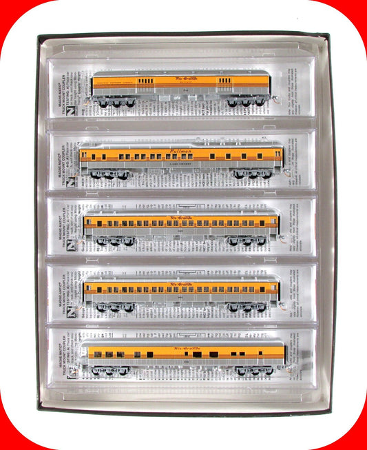 N Scale ***DENVER RIO GRANDE WESTERN*** Passenger 5-Pack - Micro Trains 99301730