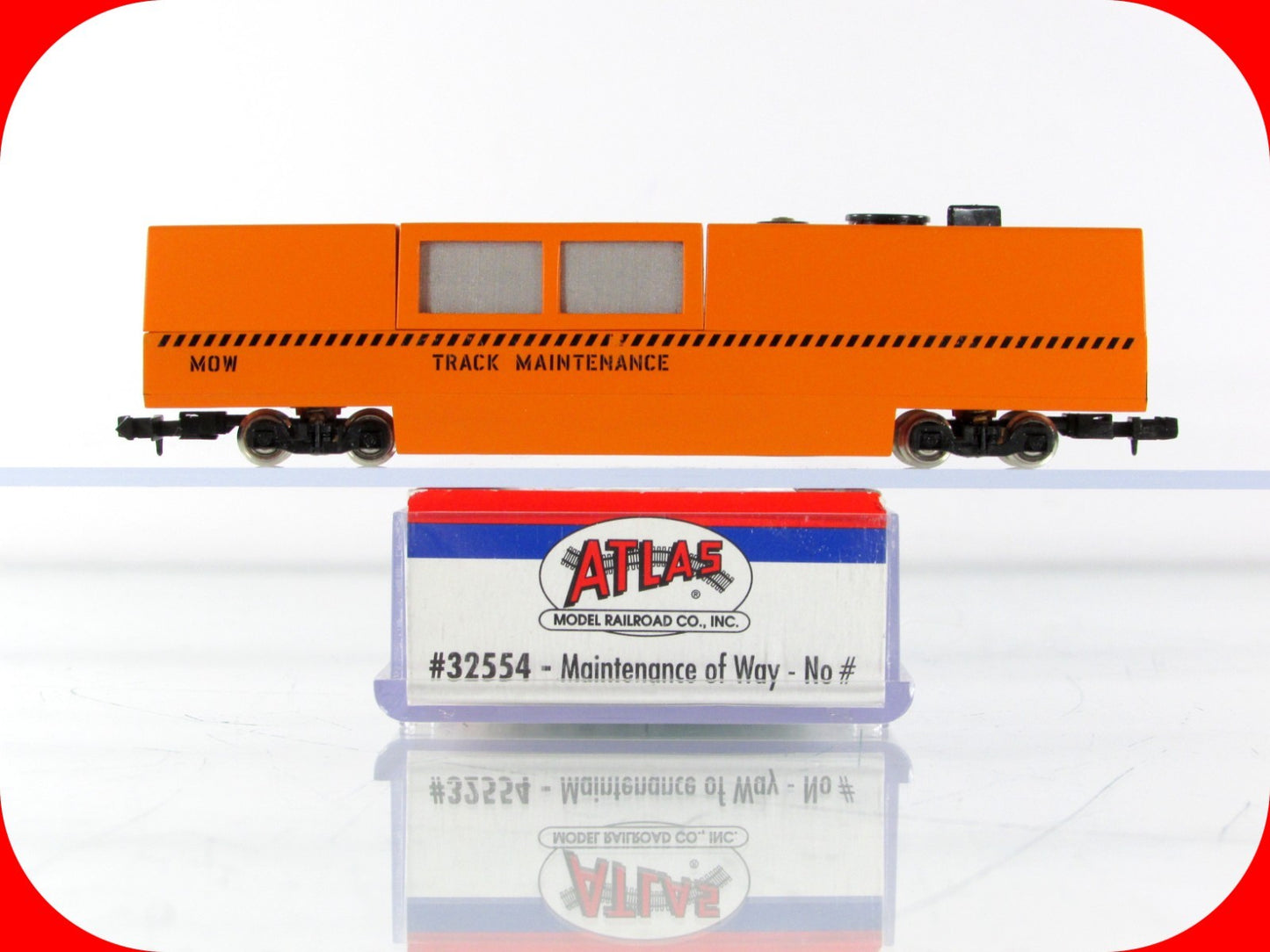 N Scale ***ELECTRIC TRACK CLEANING CAR*** Atlas 32544 **Accessories not Included
