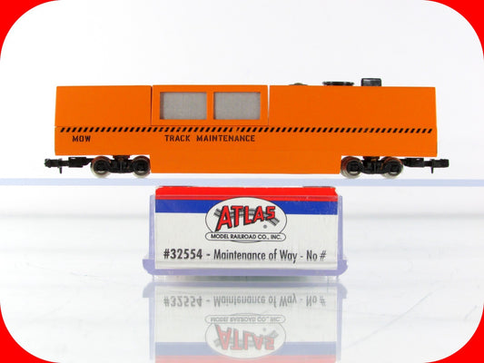 N Scale ***ELECTRIC TRACK CLEANING CAR*** Atlas 32544 **Accessories not Included