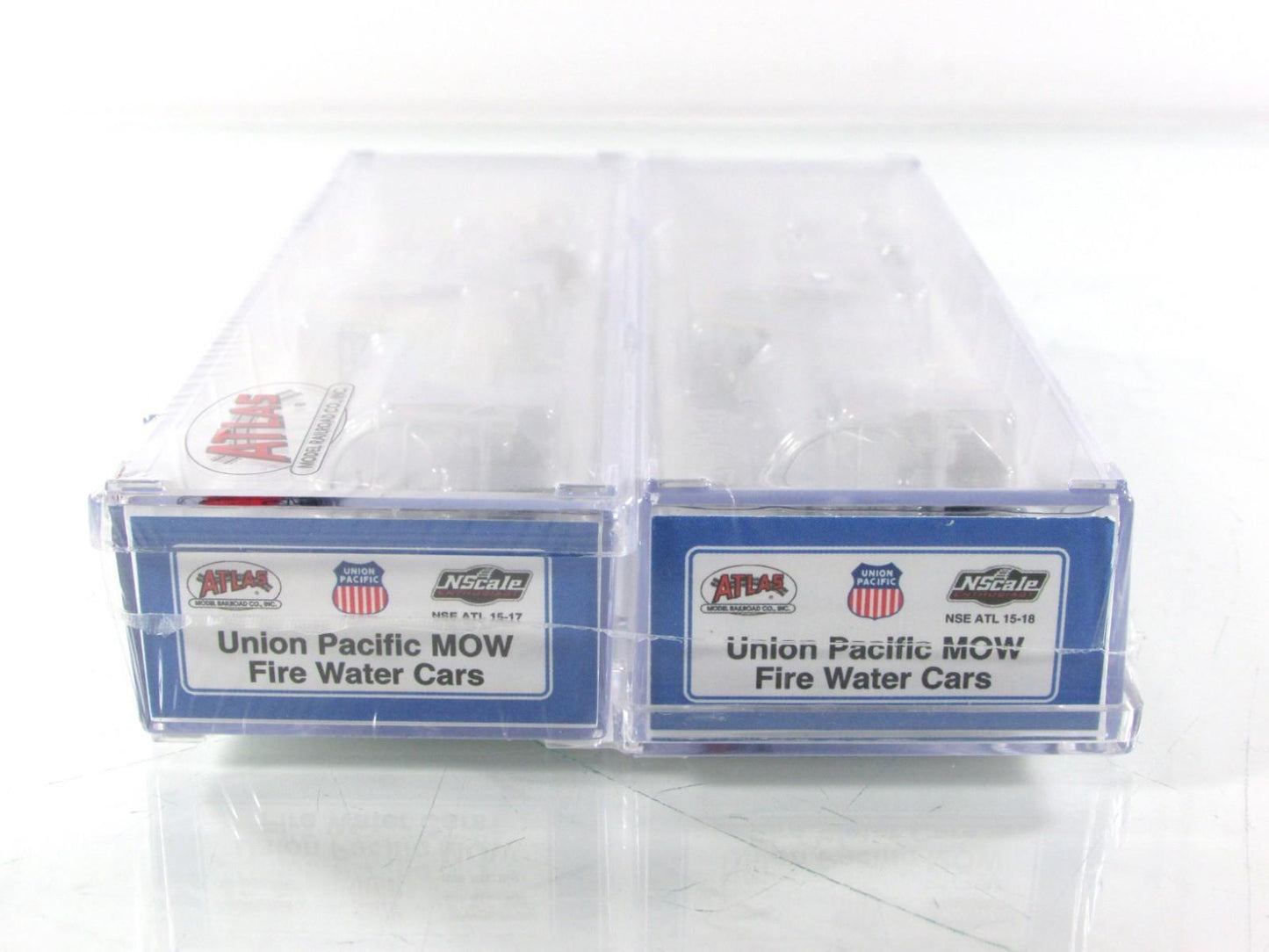 N Scale **UNION PACIFIC** MoW Fire Water Tank Car Set - Atlas NSE Special **RARE