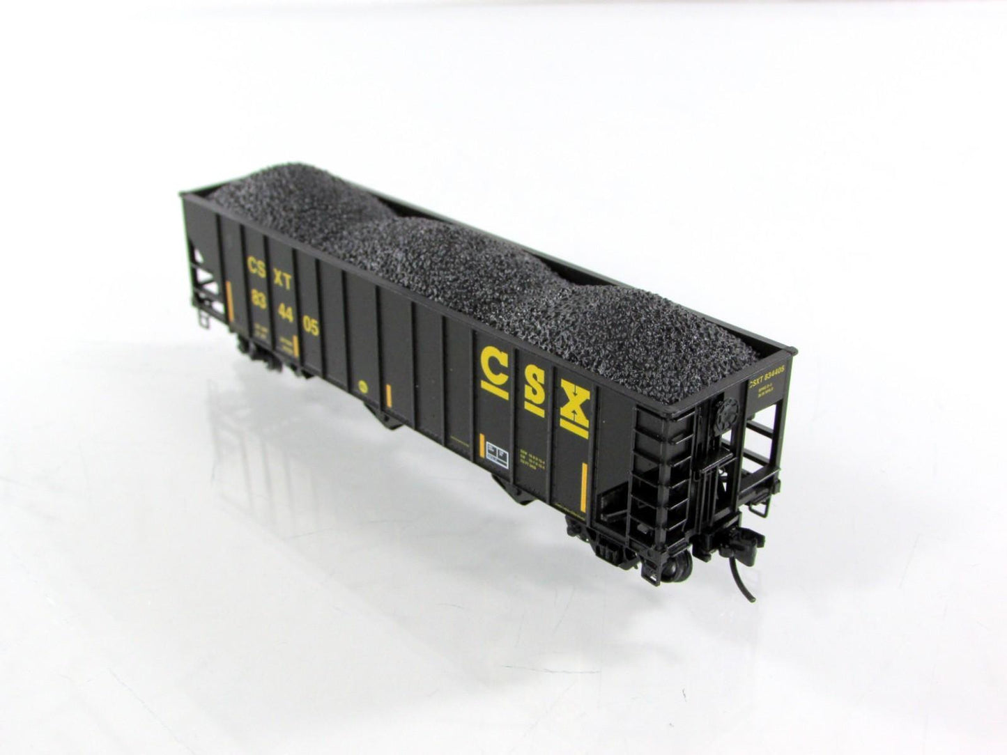 N Scale ***CSX*** 100-Ton 3-Bay Coal Hopper 8-Pack Set - Micro Trains 99300817