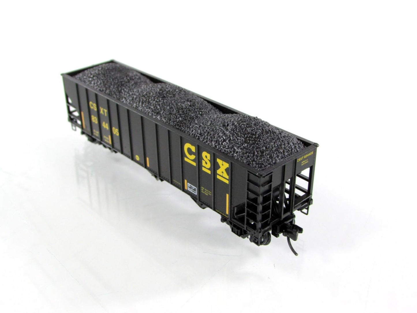 N Scale ***CSX*** 100-Ton 3-Bay Coal Hopper 8-Pack Set - Micro Trains 99300817