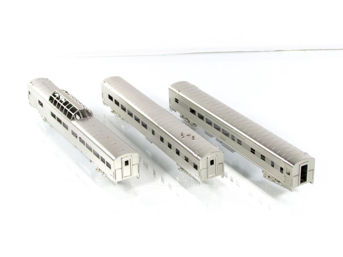 N Scale *SANTA FE* 1951 Super Chief Dome-Diner-Dorm Set - PECOS RIVER BRASS 1863
