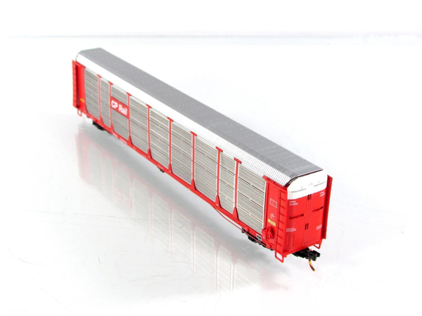N Scale **CANADIAN PACIFIC** Bi-Level Auto Rack 3-Pack #4 - Red Caboose RM-19221